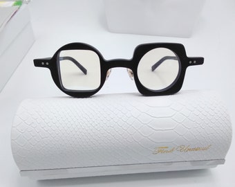 Small round and square unique design vintage glasses prescription glasses Groomsmen proposal eye glasses frames