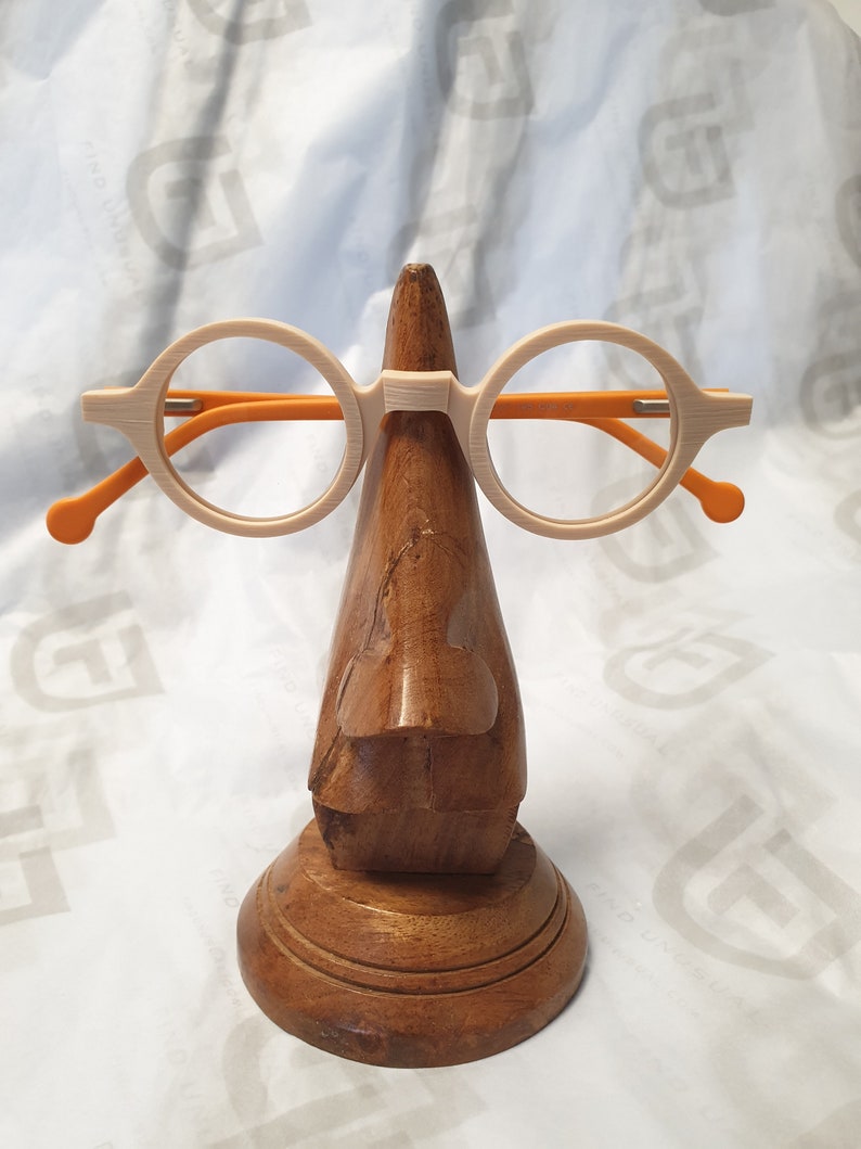 Perfekt runde, aus Acetat gefertigte Rahmen, Korrektionsbrillen, Trauzeugen-Brillenrahmen Cream