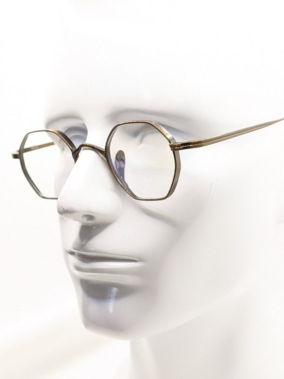 Injusticia Umeki aquí Marco de titanio gafas octogonales montura gafas graduadas - Etsy México
