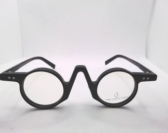 Small round unusual design vintage glasses for men and women