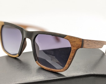 Walnut wooden sunglasses with round vintage frame prescription glasses Groomsmen proposal eye glasses frames