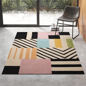 Rugs | New Modern Hand Tufted texture Elin designer rug AS-05 4x6 5X8 6X9 8X10 wool area Rug carpet christmas sale
