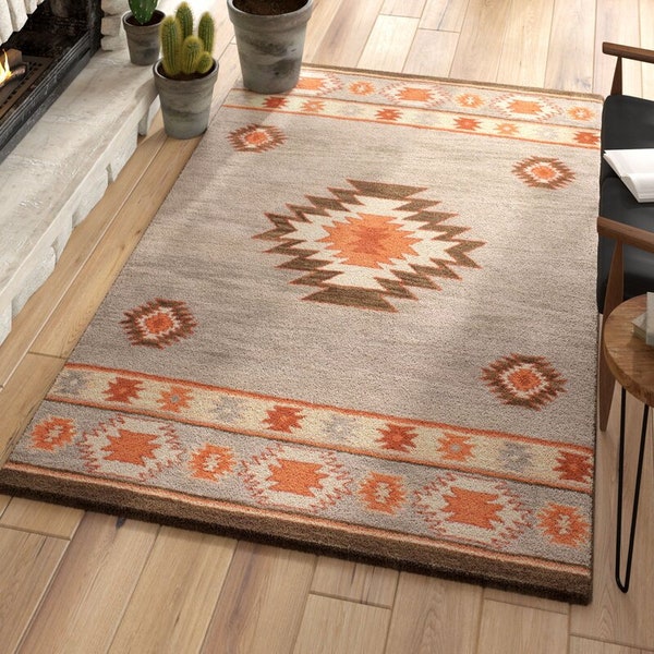 Southwestern Rug Etsy