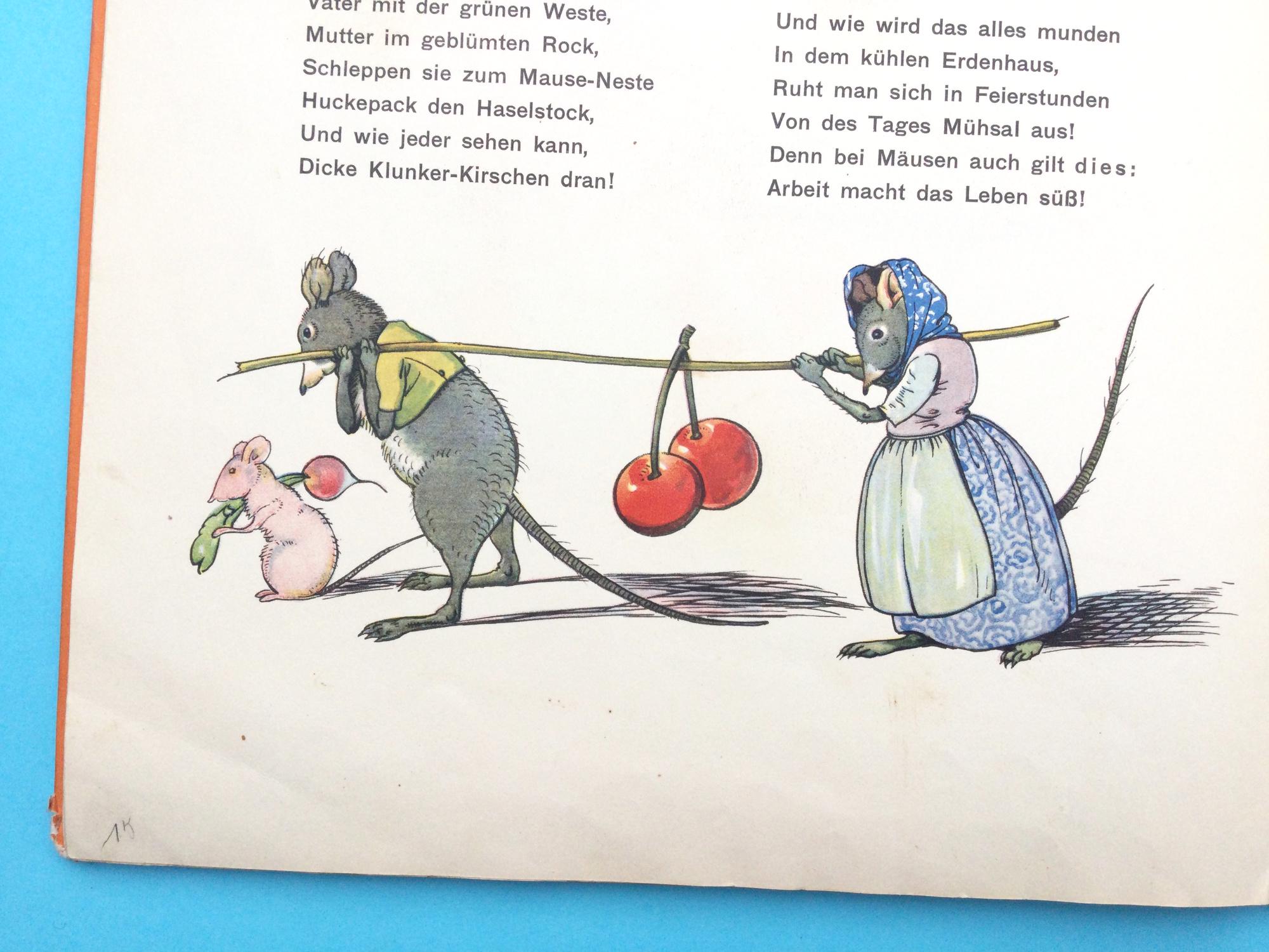 1929年ドイツの児童書、イラスト入りヴィンテージハードカバー - Etsy 日本