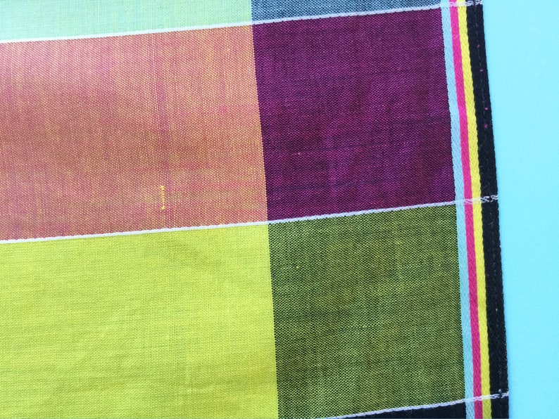 Vintage handkerchief set colourful mens handkerchiefs