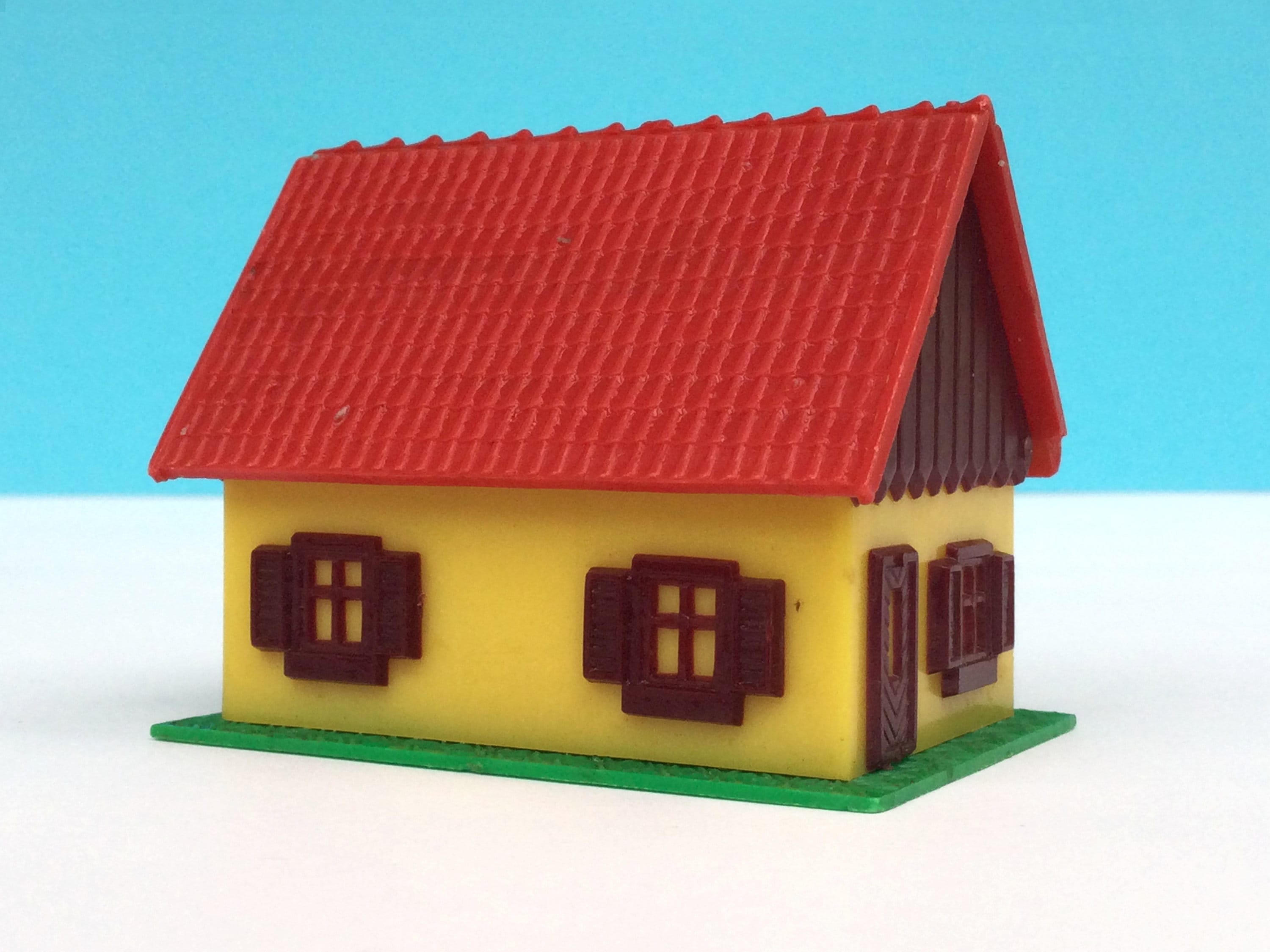 Vintage Toy House Miniature Made in West Germany 1970s Etsy
