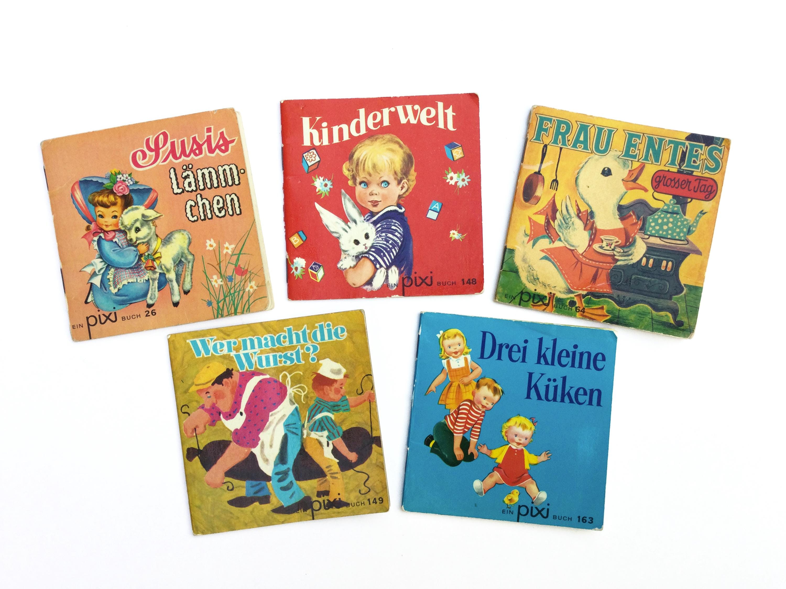 D i e Bucher der kunstler 希少本 Vintage German Pixie Books: Collectible Mini Kids Storybooks - Etsy