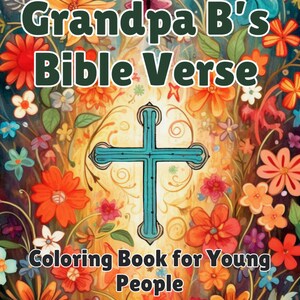 Bible Verse Coloring Book for Young People; Scripture, Faith Based Coloring Book, Christian Coloring Book, inspirational quotes, pdf