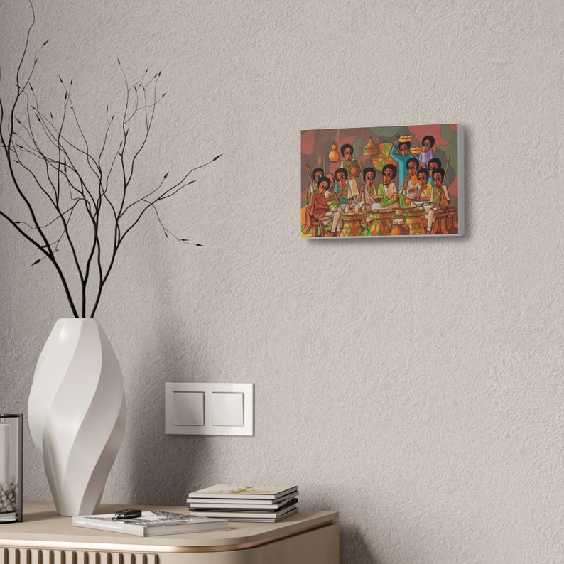 Ethiopian Wall Art Canvas Etsy