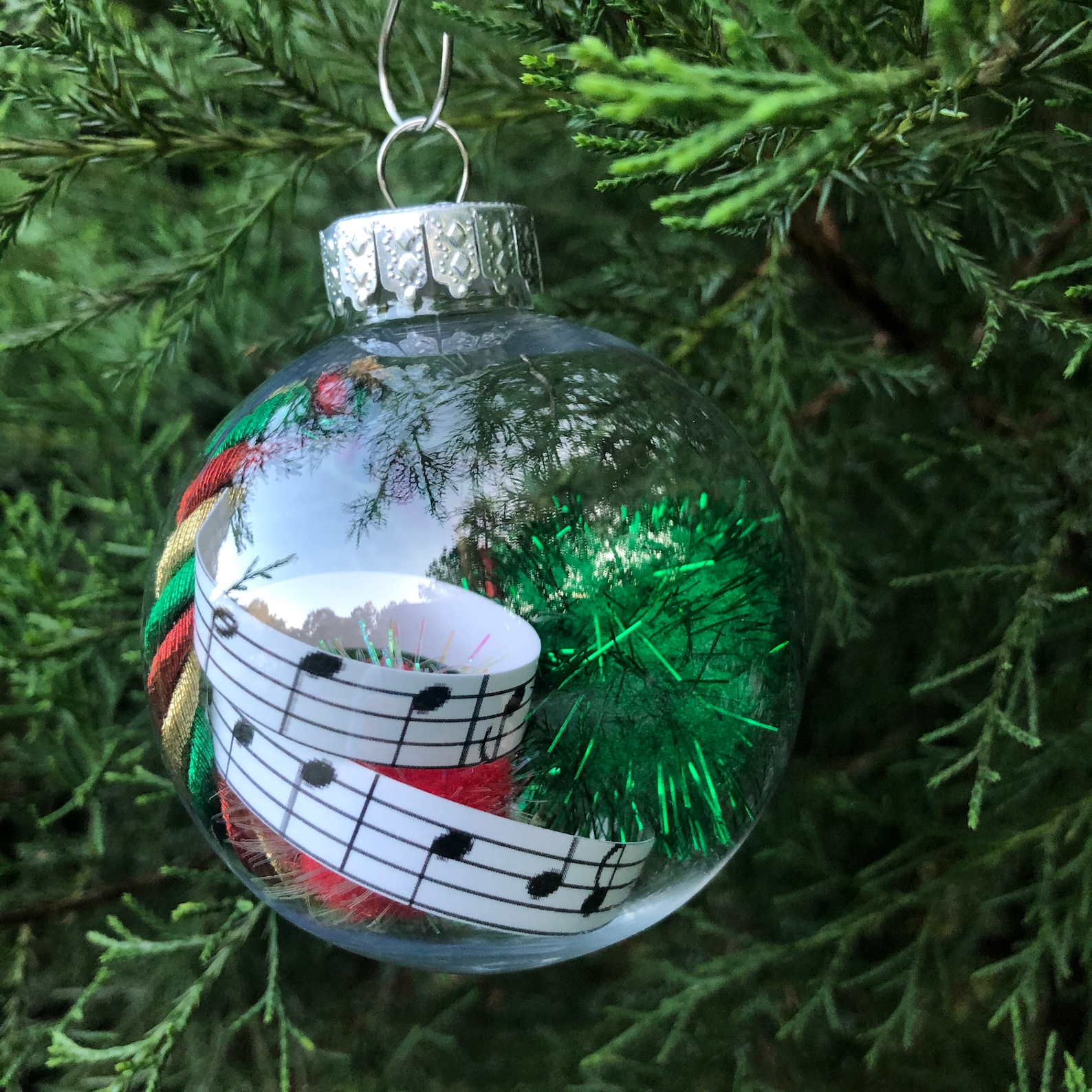 Musical Notes Ornament Sheet Music Ornament Band Ornament Etsy