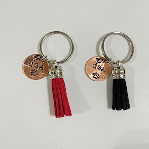 Class of 2021 Graduation Penny, School’s Initials Penny Keychain