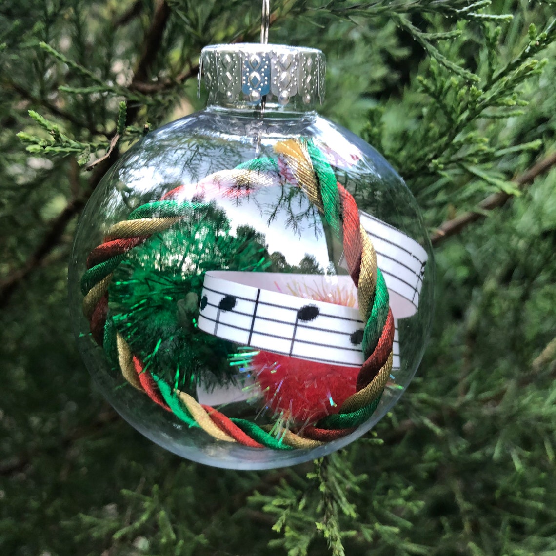 Musical Notes Ornament Sheet Music Ornament Band Ornament Etsy