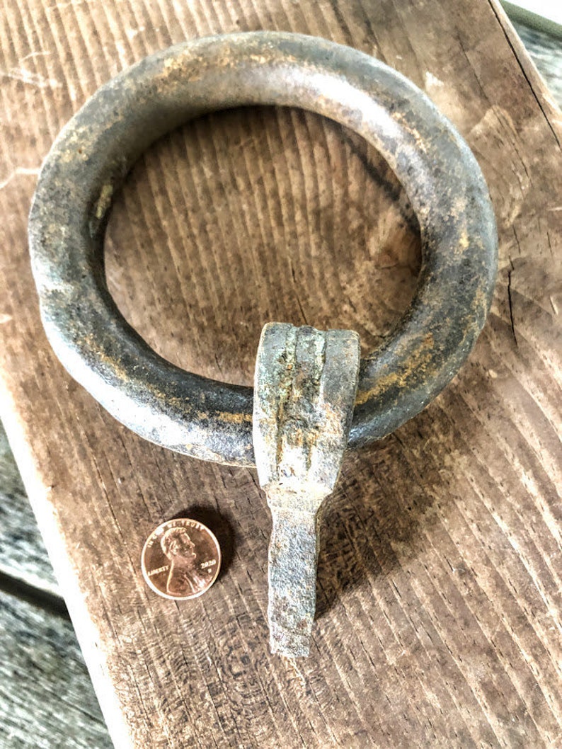 ANTIQUE HOOK HOOP Farm Tool Hardware Ranch Barn Farmhouse Etsy