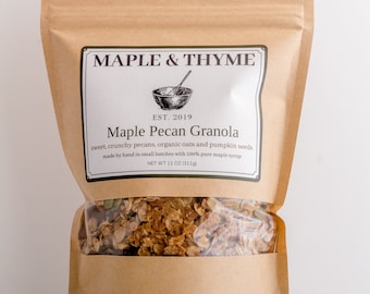 Maple Pecan Granola 11 ounce Bag