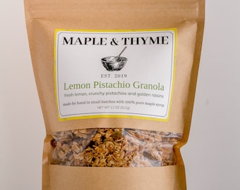 Lemon Pistachio Granola - 11 ounce Bag