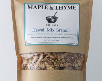 Borsa da 11 once di granola Hawaii Mix