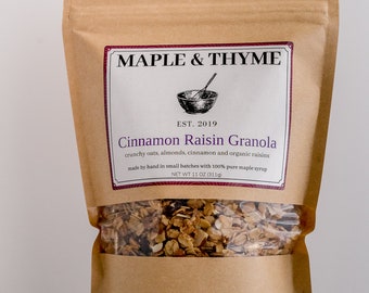 Granola alla cannella e uvetta, confezione da 11 once