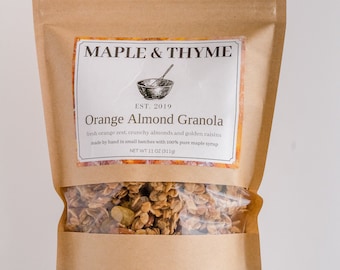 Orange Almond Granola - 11 Ounce