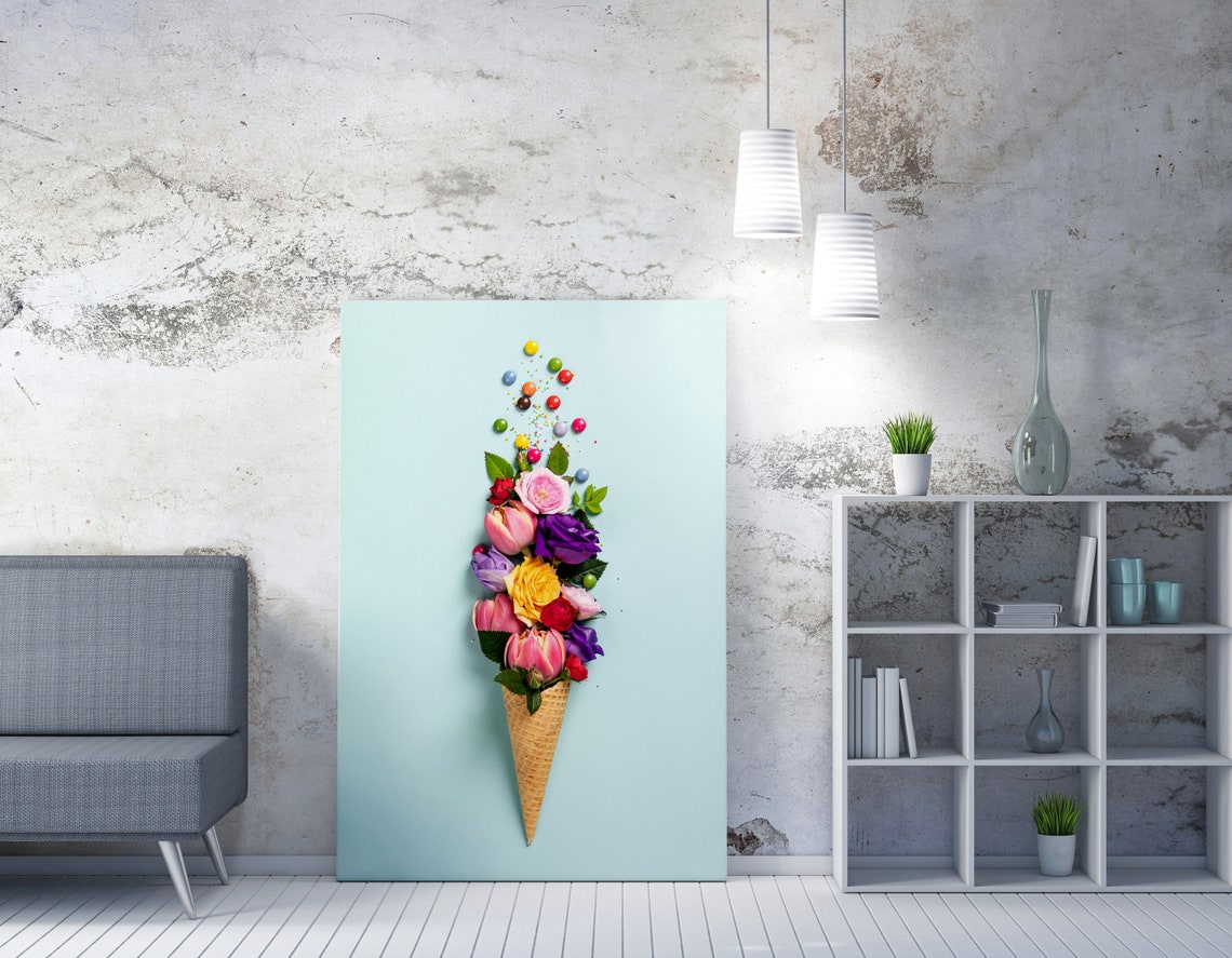 PRINTABLE Floral Wall Art Food Posters for Kitchen Kitchen Etsy