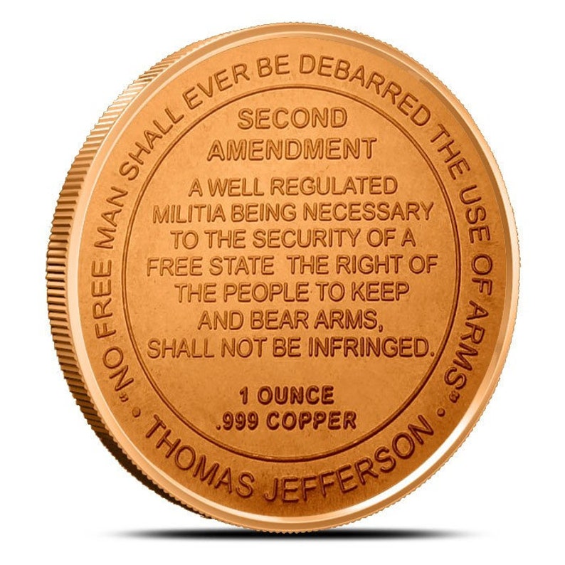 2nd Amendment Round - Etsy