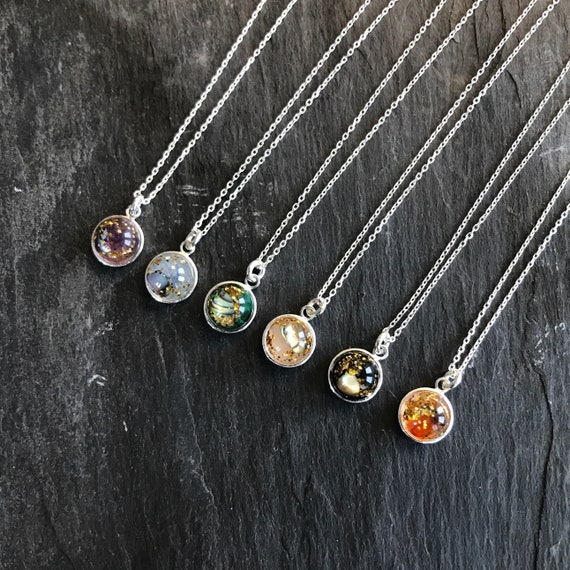 Collier de bijoux en argent sterling 925 fait à la main en pierre de