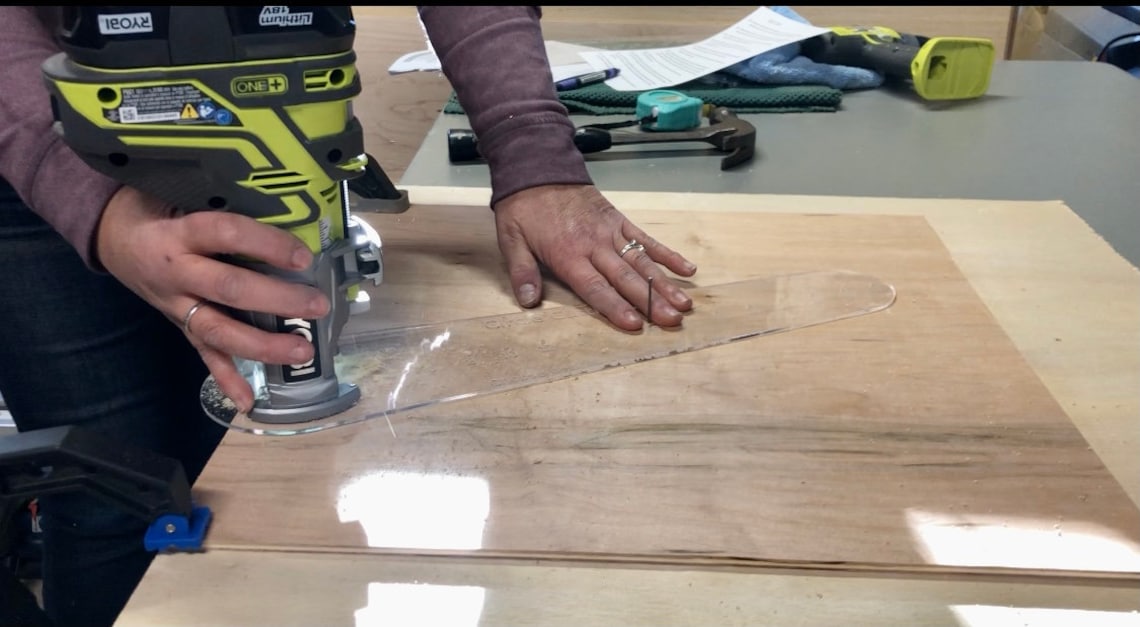 Circle Jig for Ryobi 18V Trim Router P601 Physical Item Etsy