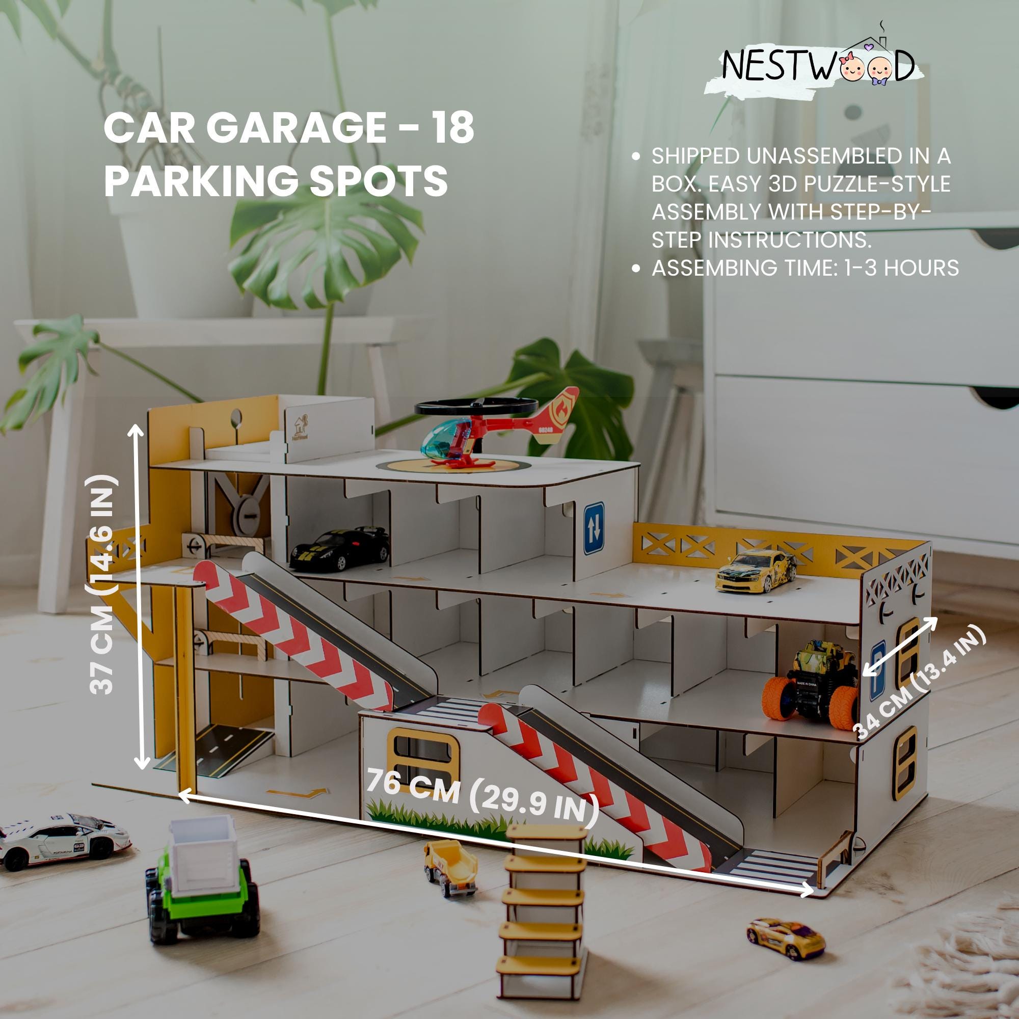 Diy Wooden Toy Garage Easy Steps for a Fun Kids’ Playset — free download