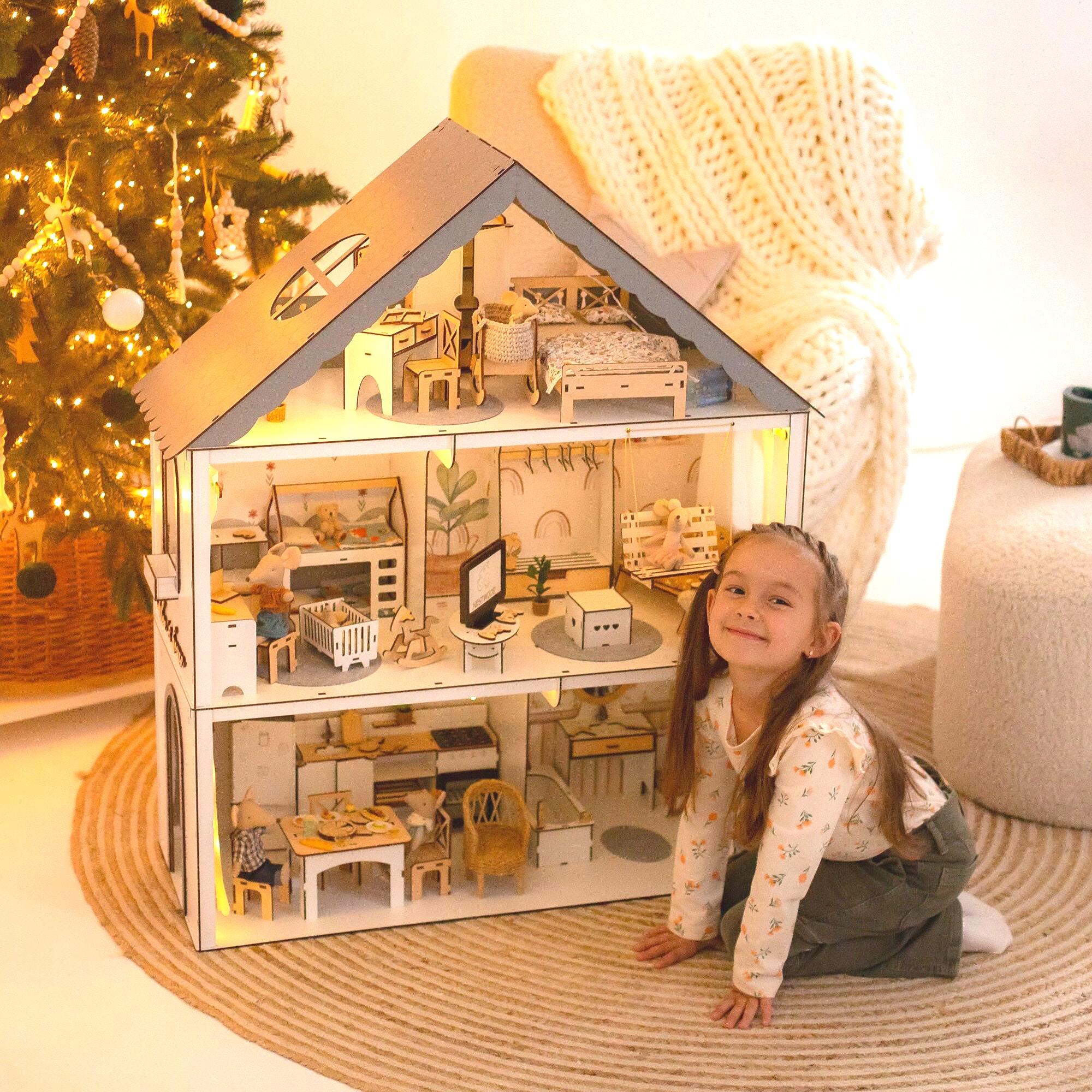 Diy Maileg Mouse House Maileg Dollhouse Furniture Maileg Dolls