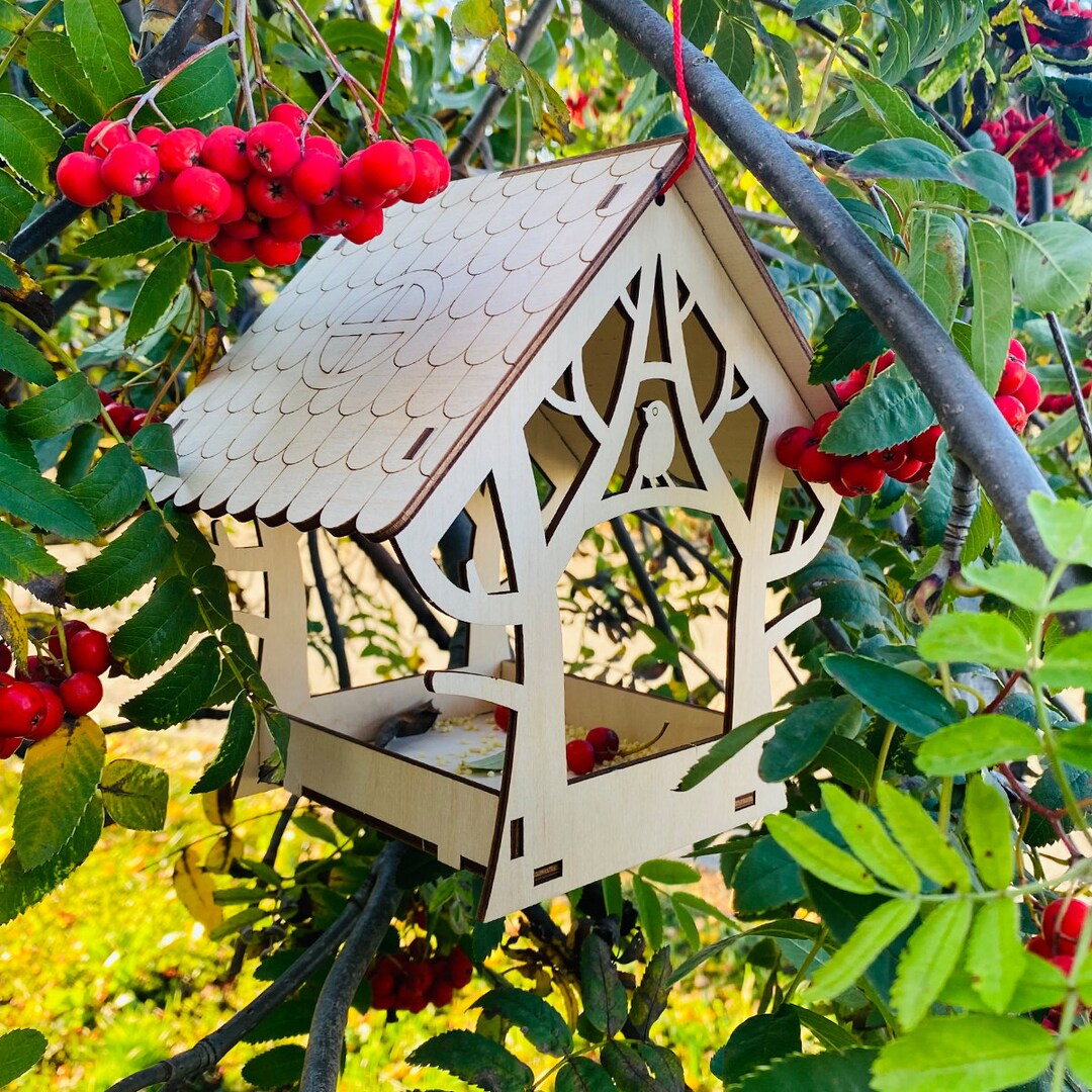 Wood Bird Feeder Bird Feeder Bird Houses Handmade Bird Houses for the