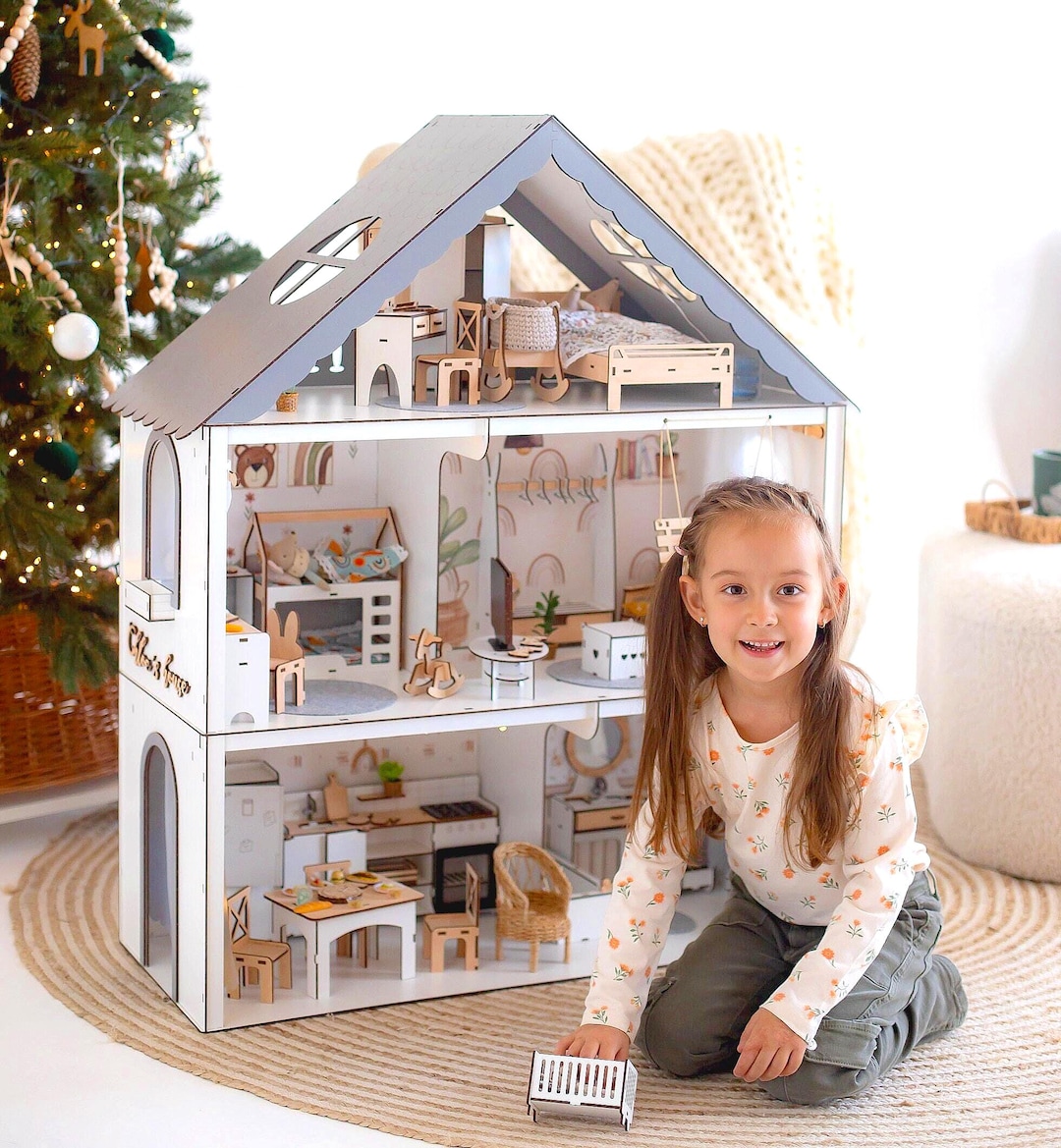 Loft Apartment American Girl Doll Miniatures Whimsical Large