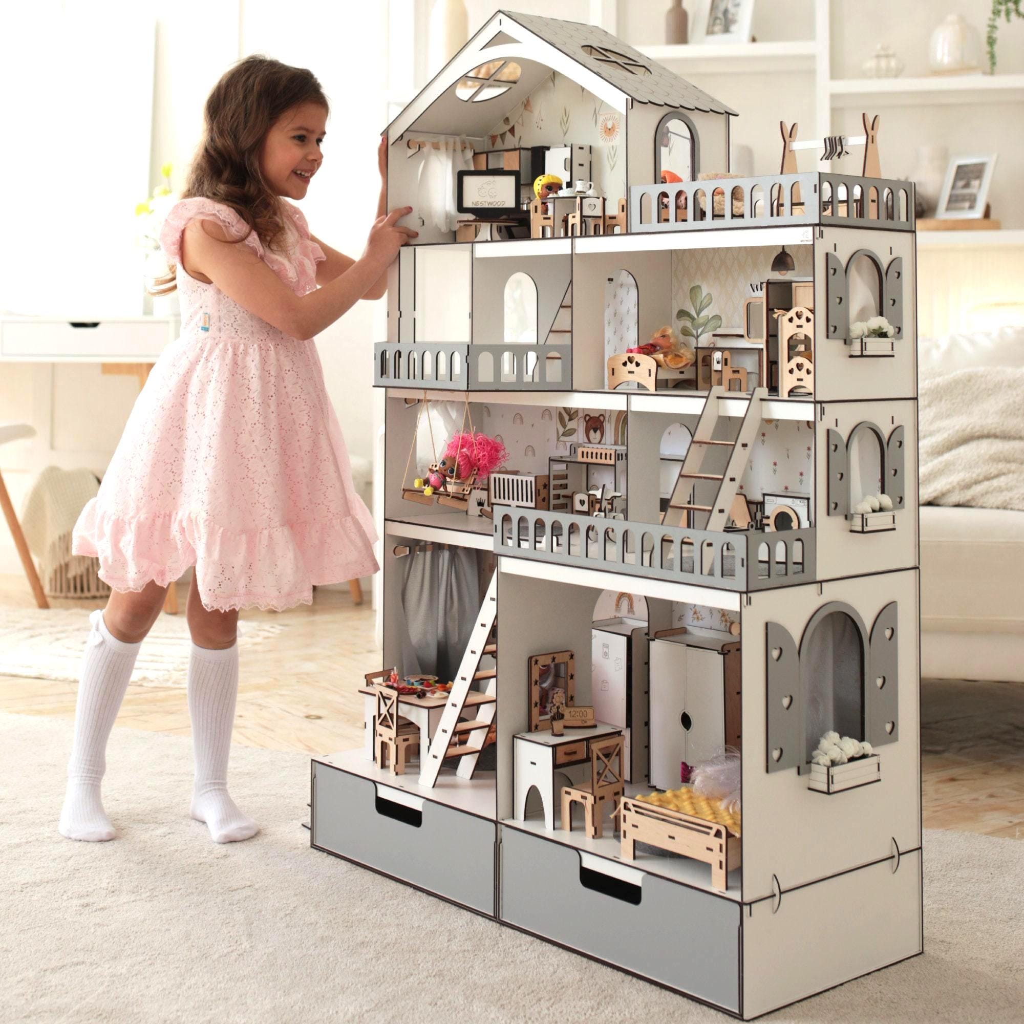 Scarpe Casa Bambole Cartone Fai Da Te Accessori Reborn ASIV