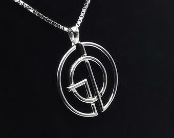 Sterling Silver GoDLogo® Necklace: Interfaith Religious Jewelry