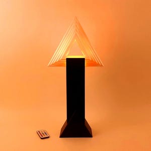 COTULUX - STRATIS TRIGO Modern Minimalist Table Lamp | Exclusive Euro Style Design | Limited Edition | Remote or Wi-Fi / Alexa