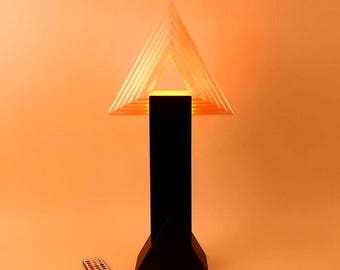 COTULUX - STRATIS TRIGO Modern Minimalist Table Lamp | Exclusive Euro Style Design | Limited Edition | Remote or Wi-Fi / Alexa