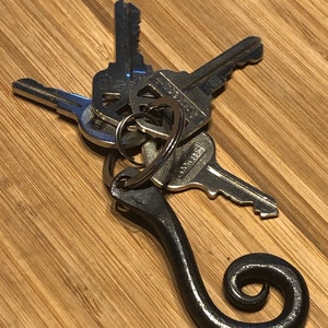 1 rustic key fob