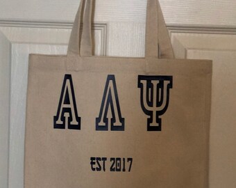 Alpha Lambda Psi Tote Bag