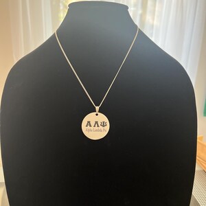 Alpha Lambda Psi charm pendent