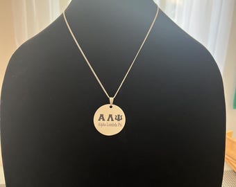 Alpha Lambda Psi charm pendent