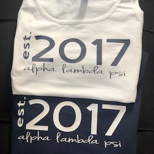 Alpha Lambda Psi Tank Top