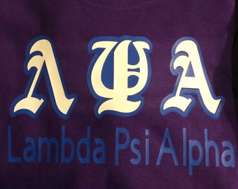 Lambda Psi Alpha t-shirt