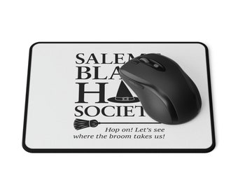 Salem's Black Hat Society Non-Slip Mouse Pads