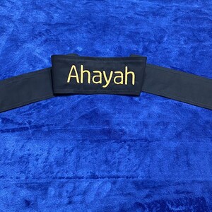 Israelite King Embroidered Head wraps (Ready to Ship)