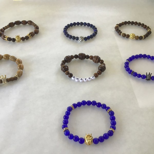 Men Lion of Judah bracelets- different designs available