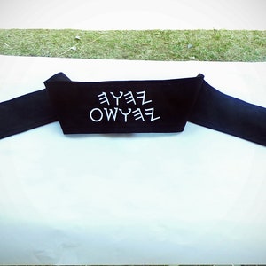Israelite Head Wrap- We can embroider with SACRED NAME of your choice