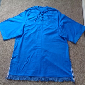Israelite Tunic with fringes, Tunic ONLY, Tzit Tzit sold separately, Hebrew Israelite Garments, Israelite Clothing,fringes, fringed clothing