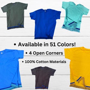 Men&#39;s Israelite T-Shirts with MATCHING Fringes,Hebrew shirt with fringes,Fringes,Hebrew Israelite, garments with fringes,51 Colors available