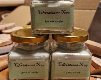 Christmas Mini Jar Candles