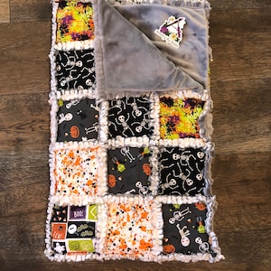 Spooky Rag Quilt