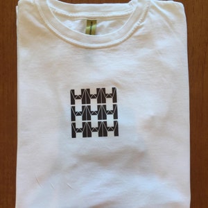HW Square Logo T-shirt White Organic Cotton
