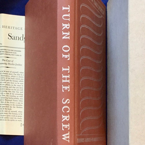 Antique books, The Turn of the Screw, Henry James, Illustrated by Mariette Lydis, Published by Heritage Press. shops NY, (1949) vintage books